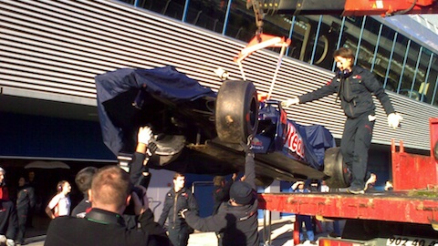 Jerez - Inizio col botto per Toro Rosso