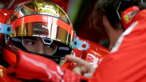 Jerez, 2° giorno<br>Bianchi chiude la 'prima' da ufficiale Ferrari
