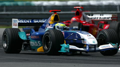 Motori Ferrari per Sauber<br>Fisichella aspetta una chiamata
