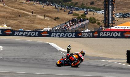 Laguna Seca, gara: <br> Dani Pedrosa mostruoso!