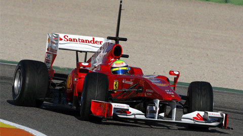 Valencia, 2° turno - Massa &egrave; primo<br>Schumacher subito velocissimo
