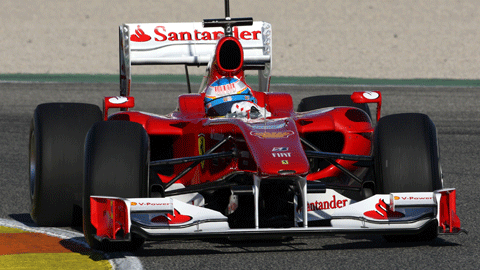 Valencia - 3° giorno<br>Alonso da record con la F10