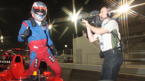 Abu Dhabi - Qualifica<br>Prima fila con Pic e Turvey