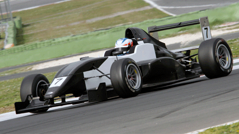 Test a Vallelunga, 4° turno: Cunill primo