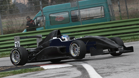 Imola, 1° giorno<br> Ancora JD, con Victor Guerin