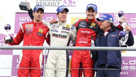 Spa - Gara 2<br>Guerrieri vince, Zampieri secondo