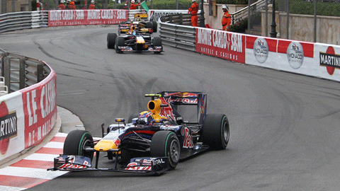 Monaco Gara - Webber da dominatore<br>Schumacher penalizzato e retrocesso