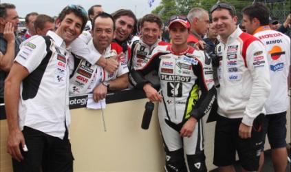 Infortunio per Randy De Puniet