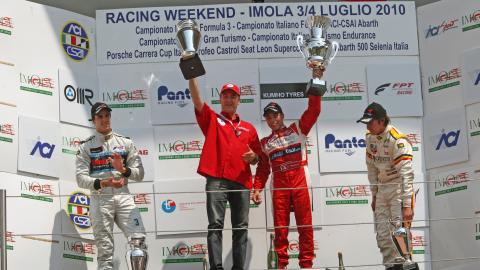 Imola, gara 1: Mancinelli vince dalla pole