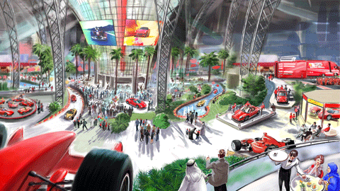 Tutto pronto per il Ferrari World di Abu Dhabi