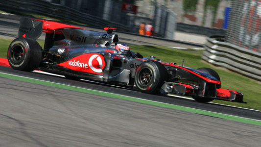 Monza - Libere 1<br>Button guida il gruppo