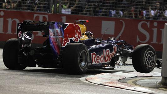 Singapore - Libere 3<br>Vettel prenota la pole