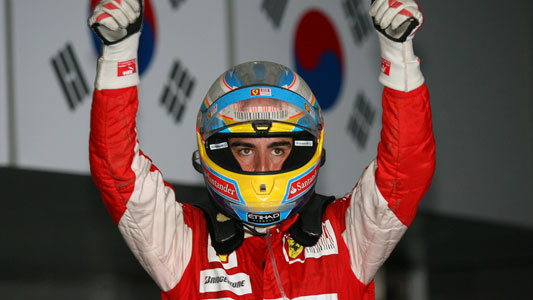 Yeongam - Gara<br>Vittoria e leadership mondiale per Alonso<br>Una Corea per la Red Bull 