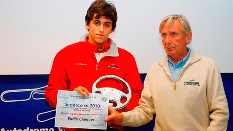 Supercorso Scuola Federale CSAI<br>Eddie Cheever e Alessandro Bosca i vincitori