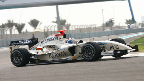 Abu Dhabi, libere: Van der Garde il leader