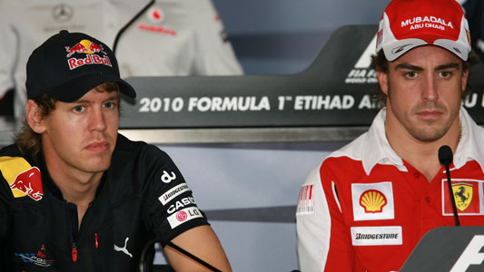 Abu Dhabi - Libere 1<br>Vettel va in fuga