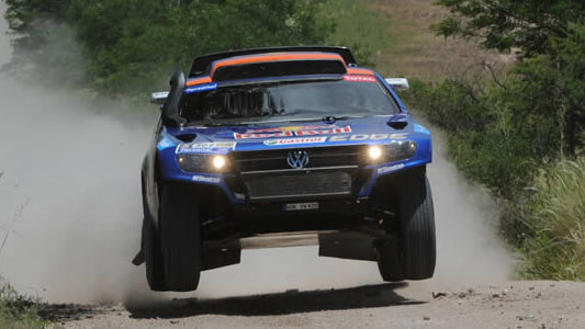 Dakar 2011 - Stage 1<br>Sainz comanda sotto la pioggia