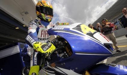 Shanghai, libere 1: </br> Valentino Rossi apre il week-end