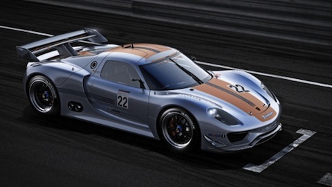 Porsche presenta la 918 RSR