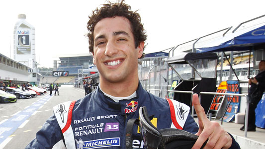 Ricciardo e Stoneman con ISR