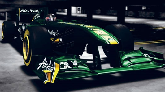 Il Team Lotus mostra la T128