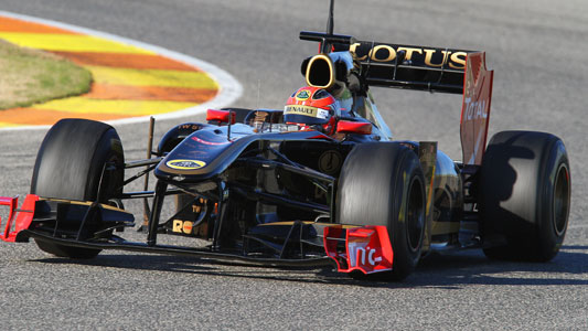 Valencia - 3° giorno<br>Kubica e Lotus Renault al top