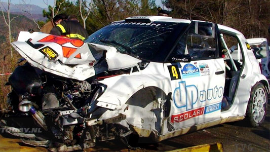 ULTIMA ORA - Incidente di Kubica<br>Specialisti per salvargli la mano