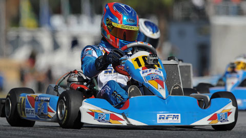 WSK Master: De Conto e Ardig&ograve; guidano la KZ1