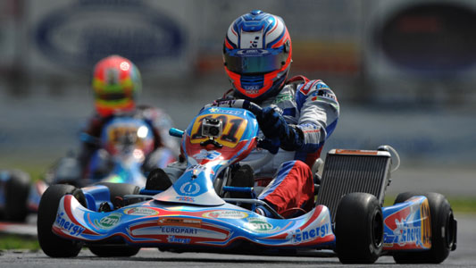 WSK Master - 7 Laghi manche<br>De Conto si fa valere
