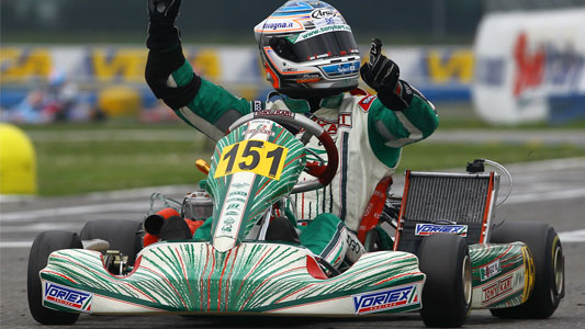 WSK Master - 7 Laghi Finali<br>Italiani vincenti in KZ1 e KZ2
