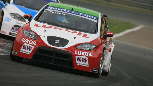 Zolder - Gara 2<br>Leon Tarquini batte le Chevrolet