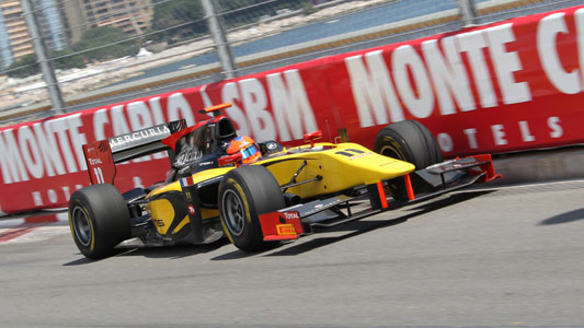 Monaco - Libere<br>Grosjean splende nel sole del Principato