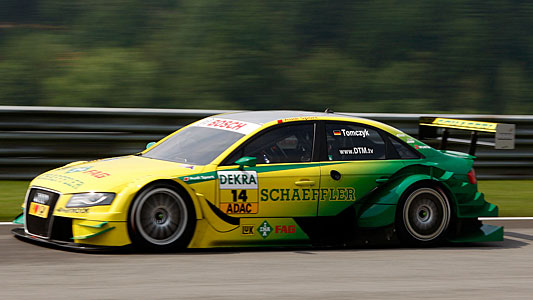 Spielberg, gara: Tomczyk rivede la luce