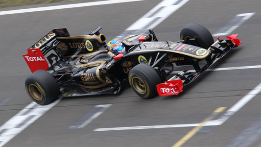 Wickens a Budapest prova la Renault F1