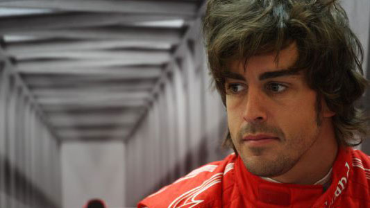 Nurburgring - Libere 1<br>Alonso e la Ferrari subito leader