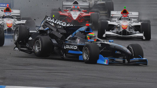 Oschersleben - Buttarelli penalizzato