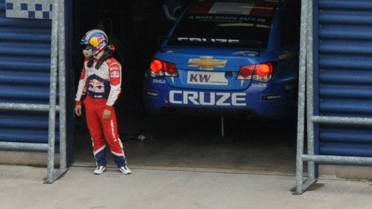 ANTEPRIMA<br>Test Chevrolet per Loeb a Rockingham