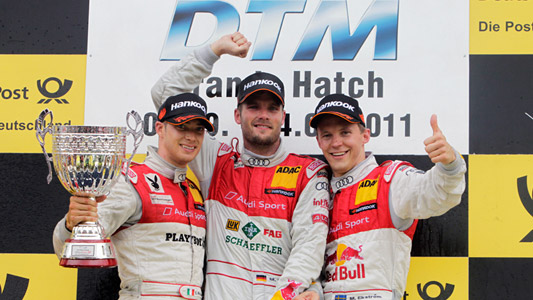 Brands Hatch - Gara<br>Tomczyk vince, Mortara convince 