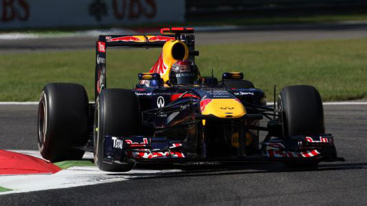 Monza - Libere 3<br>Vettel e Webber al comando
