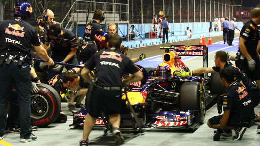 Singapore - Libere 3<br>Webber conquista la vetta