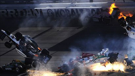 Las Vegas - Wheldon seriamente ferito