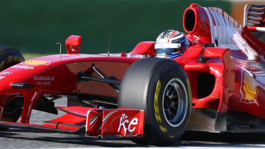 Il test Ferrari di Campana e Lewis