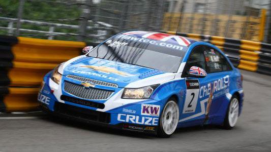 Macao, qualifica: Huff in pole