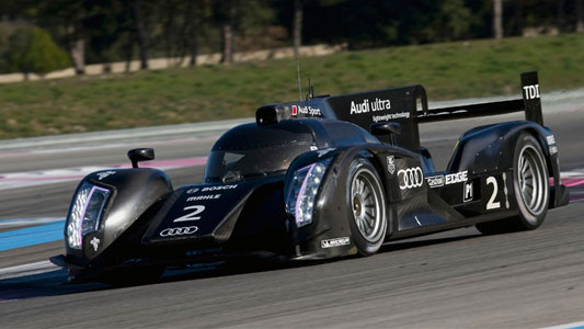 L'Audi a Le Mans con due R18 Hybrid<br>I team e le macchine selezionate dall'ACO