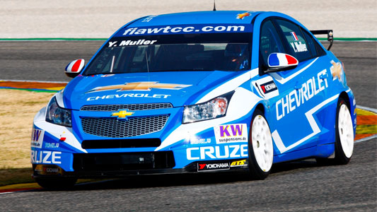Chevrolet e Seat provano a Valencia