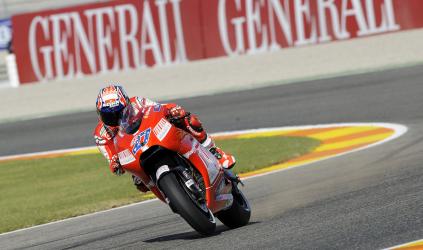 Valencia, Libere 2:<br> Stoner ipoteca la pole position