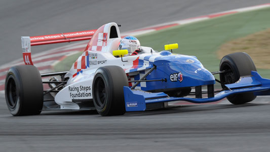 Test a Montmelò, 1° giorno: Rowland record