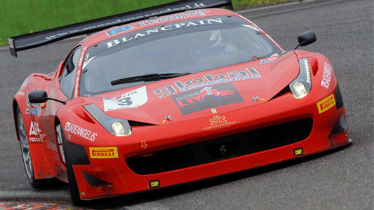 Nogaro - Qualifica<br>Pole per Vilander con la Ferrari AF Corse