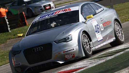 Imola, libere 1: Kristoffersson sorprende
