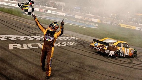 Richmond, gara: Kyle Busch torna alla vittoria